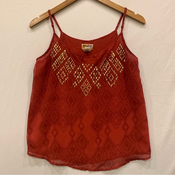 Mudd brand Spaghetti Strap Tank Top - Picture 1 of 14
